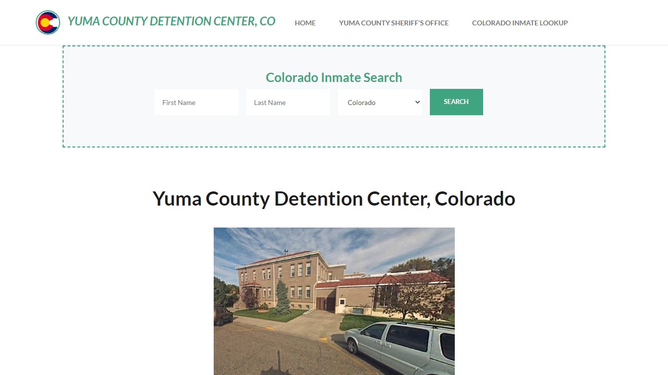 Yuma County Detention Center, CO Inmate Roster, Offender Search